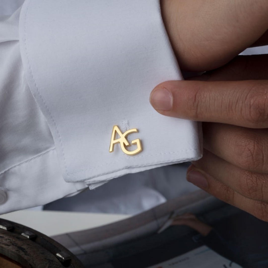 Men'S Grooming Gifts - Abotoaduras Personalizadas com Nome para Homens,