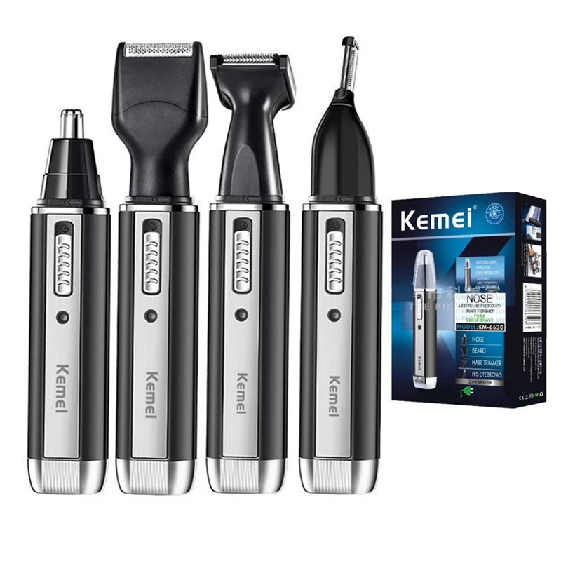 Men'S Grooming Facial - Kemei recarregável elétrico tudo em um