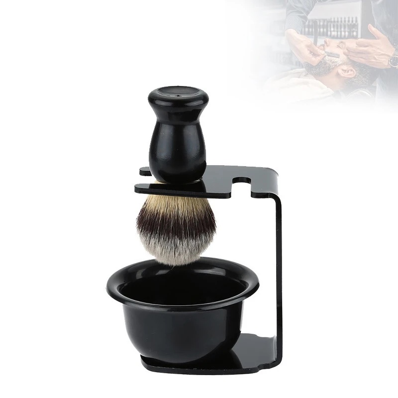 Men'S Grooming Facial - Pincel e Tigela para Barbear com