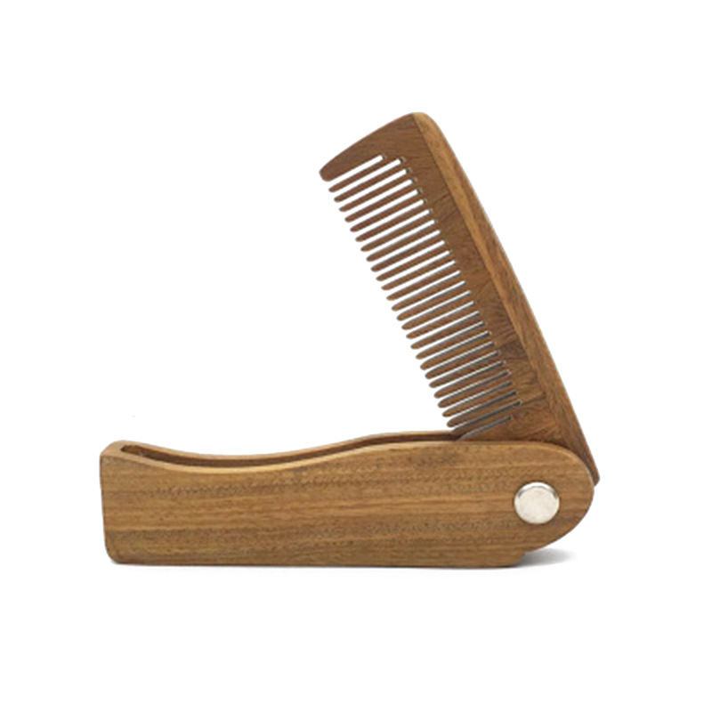 Men'S Grooming Hairstyles - Pente dobrável para barba e cabelo