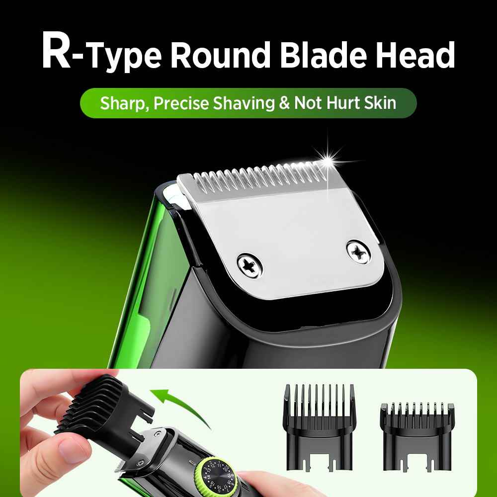 Aparador de Barba Elétrico Sem - Men'S Grooming Vacuum avaliação e preço