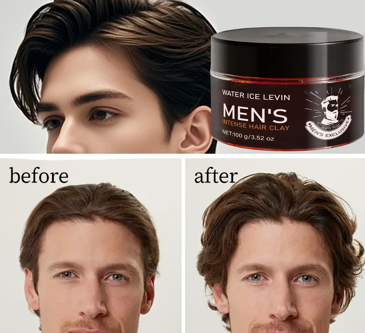 Argila Modeladora para Cabelo  - Pomade Hair Clay avaliação e preço