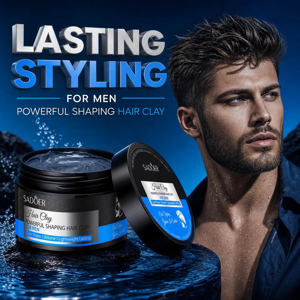 Cera modeladora para cabelo ma - Pomade Hair Clay avaliação e preço