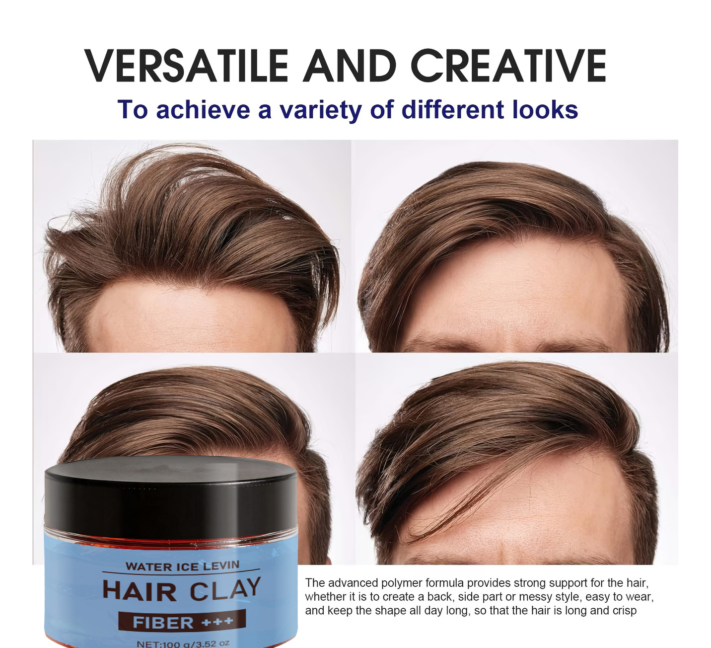 Argila modeladora com biotina  - Pomade Hair Clay avaliação e preço