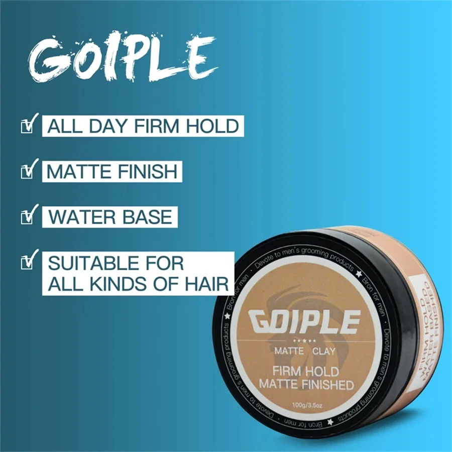 Goiple todo o dia forte segura - Pomade Hair Clay avaliação e preço