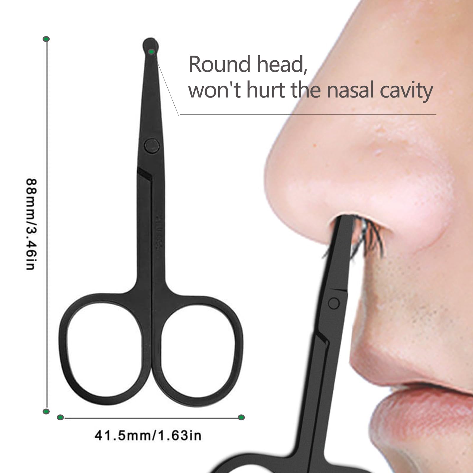 Tesoura para Sobrancelhas com  - Men'S Grooming Facial avaliação e preço