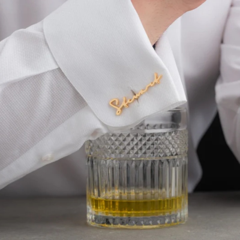 Abotoaduras personalizadas com - Men'S Grooming Gifts avaliação e preço