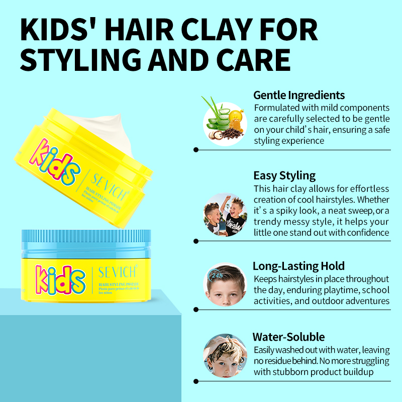 Sevich saúde crianças estilo d - Pomade Hair Clay avaliação e preço